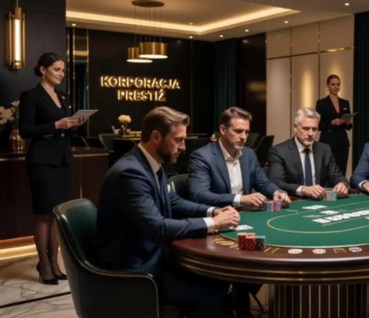 Ekskluzywna impreza firmowa z motywem pokerowym